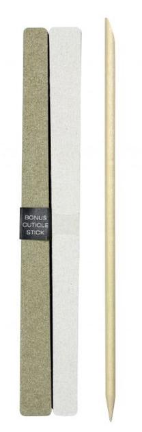 Manikīra un pedīkīra komplekts QVS 10 Emery Boards Dual Sided Medium & Fine, 11 gab.