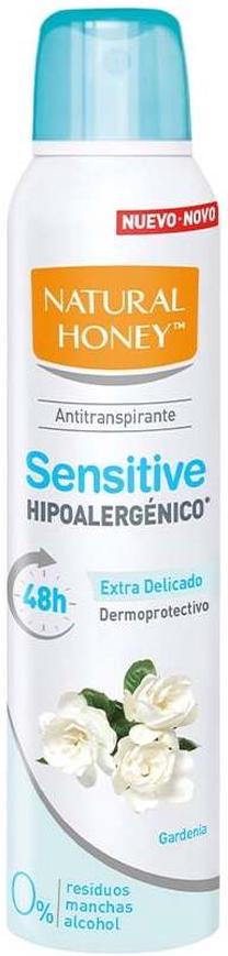 Dezodorants sievietēm Natural Honey Sensitive, 200 ml