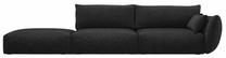 Sofa, kairės pusės Cosmopolitan Design Matera Eden 21, antracito sp., 110 x 264 cm x 85 cm