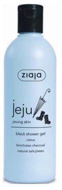 Kūno prausimosi želė Ziaja Jeju Black, 300 ml