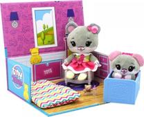 Pliušinis žaislas Tm Toys Tiny Tukkins Naptime Nursery, įvairių spalvų