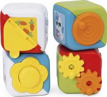 Klucīši, komplekts Chicco Smart2Play 2in1, daudzkrāsaina, 4 gab.