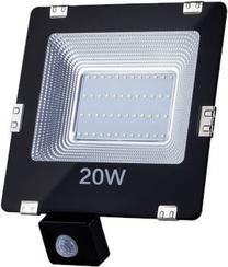 Prožektor liikumisanduriga, seinakinnitus ART L4101555, 20 W, 1400 lm, 4000 °K, IP65, must v.