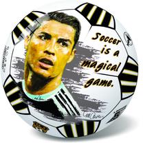 Futbolo kamuolys Star Ronaldo, 5 dydis, balta sp.