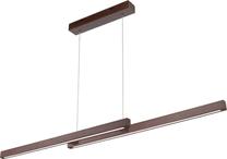 Valgusti rippuv Spotlight Smal Double 1519676, LED, 3000 °K, 1 x 22.5 W, pähklipuu v. / pähklipuu v.