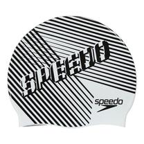 Plaukimo kepuraitė Speedo, balta sp./juoda sp.