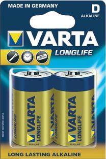 Батареи Varta R20, D, 1.5 В