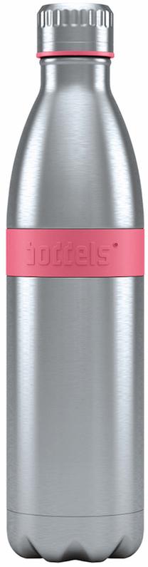 Termogertuvė Boddels, 0.8 l, sidabro sp./rožinė sp.