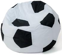 Sėdmaišis Go Gift Soccer XL, balta sp./juoda sp.