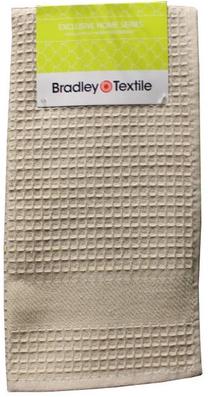 Virtuvinis rankšluostis Bradley Wafer, šviesiai ruda, 60 cm x 40 cm