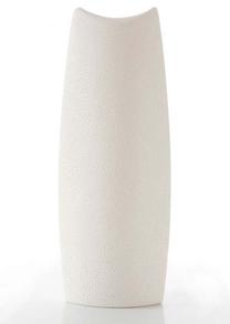 Dekoratiivne vaas Riso, 46 cm, kreemjasvalge