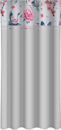 Nakts aizkari ZMK-094, zila krās./pelēka krās./rozā krās., 160 cm x 250 cm