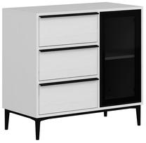 Komoda Kalune Design Elevate 506MNR3440, balta sp., 85 cm x 90 cm x 45 cm