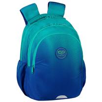 Skolas mugursoma CoolPack Jerry Gradient Ocean, zila krās./zaļa krās., 39 cm x 28 cm x 15 cm