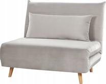 Sofa-lova Beliani Setten, šviesiai pilka sp., 104 x 90 cm x 82 cm