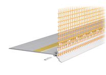 Profilis Caparol with net, 200 cm x 3 cm, pilka