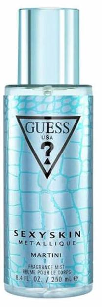 Kūno dulksna Guess Sexy Skin Metallique Martini, 250 ml