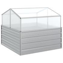 Грядкa-тепличкa VLX, 100 см x 100 см x 85 см