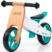 Balansinis dviratis Milly Mally 2in1 Jake Classic Mint, mėlyna sp./ruda sp./balta sp., 7"