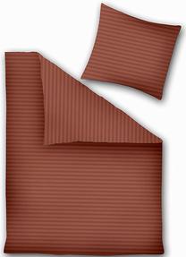 Patalynės užvalkalų komplektas DecoKing Prestige, rudas, 155 x 220 cm