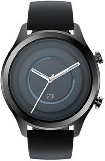 Viedais pulkstenis Mobvoi TicWatch C2+ Platinum, melns krās.