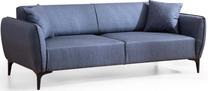 Sofa Hanah Home Belissimo 560ARE1361, mėlyna sp., 220 x 95 cm x 67 cm