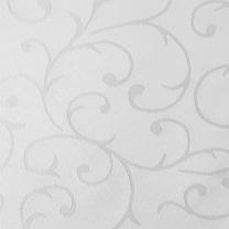 Staltiesė stačiakampė Domoletti Wega, balta, 220 x 140 cm