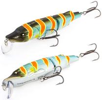 Vobleris Akara Pike Two 100F A106, 10 cm, 17 g, mėlyna sp./sidabro sp./juoda sp.