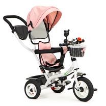Triratukas EcoToys MSP1796, rožinė sp.