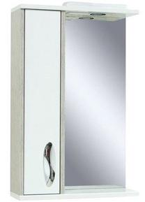 Vonios spintelė Sanservis, ruda/balta, 17 cm x 60 cm x 83.7 cm