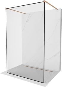 Dušo sienelė Mexen Kioto Walk-in, 110 cm x 200 cm, brushed copper sp./grūdintas