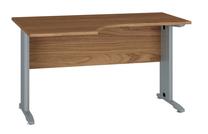 Rakstāmgalds ML Meble Optimal 14, 138 cm x 100 cm, 76 cm, valriekstu krās.
