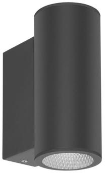 Sieninis lauko šviestuvas Italux Lenta, 10W, LED, IP54, juoda sp., 11 cm x 16.5 cm
