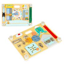 Развивающая доска EcoToys TL813007, желтый цв.