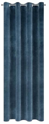 Naktinė užuolaida Ria, tamsiai mėlyna sp., 140 cm x 250 cm