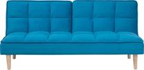 Sofa-lova Beliani Siljan, mėlyna sp., 177 x 80 cm x 80 cm