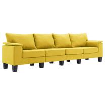 Sofa VLX 287097, geltona sp., 70 x 254 cm x 75 cm