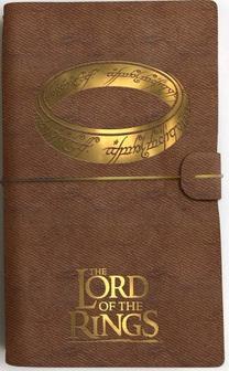 Piezīmju bloknots ABYstyle Lord Of The Ring Travel Notebook, brūna krās.