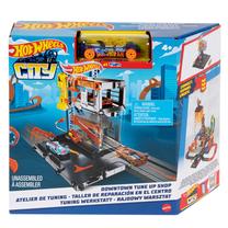 Автомобильная стоянка Mattel Hot Wheels City Downtown Repair Station Playset HDR25, многоцветный