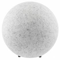 Brīvi stāvošs āra gaismeklis GTV Marmo, 20W, E27, IP65, balta krās., 38 cm x 35 cm