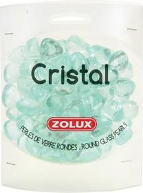 Stikla oļi Zolux Cristal 357555, 0.472 kg, gaiši zila krās.