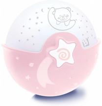 Öölamp Infantino Soothing & Light Projector, roosa v.
