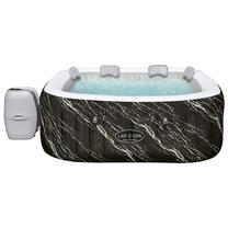 Baseinas, pripučiamas/sukūrinis Bestway Lay-Z-Spa 6001F, pilka sp. 180 cm x 180 cm x 66 cm