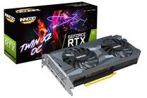 Vaizdo plokštė Inno3D GeForce RTX 3060 Ti Twin X2 OC LHR, 8 GB, GDDR6