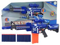 Žaislinis ginklas Lean Toys Blaze Storm LT4806, 72 cm Mėlyna sp.