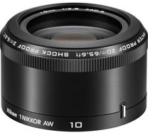 Objektyvas Nikon 1 NIKKOR AW 10mm F2.8 Black