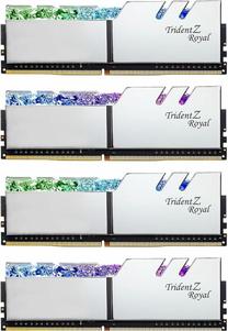 Operatyvioji atmintis (RAM) G.SKILL Trident Z Royal Silver, DDR4, 128 GB, 3600 MHz