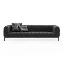 Sofa Hanah Home Fashion 291NDS1302, pilka sp., 100 x 235 cm x 71 cm