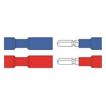 Vadu savienojums Electraline, 4 mm², zila krās., 10 gab.