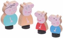 Rotaļlietu figūriņa Peppa Pig Peppa Pig Wooden Family Figure Pack, daudzkrāsaina